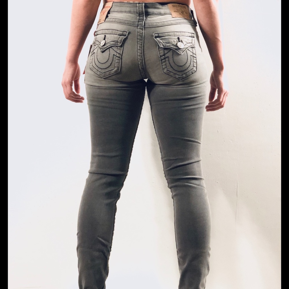 True Religion Grey Denim Jeans